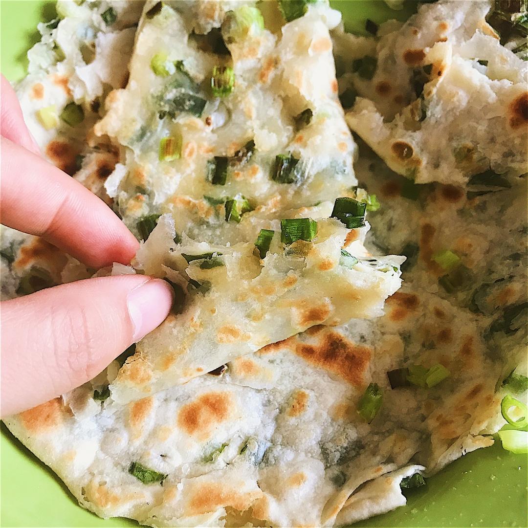 家常葱油饼