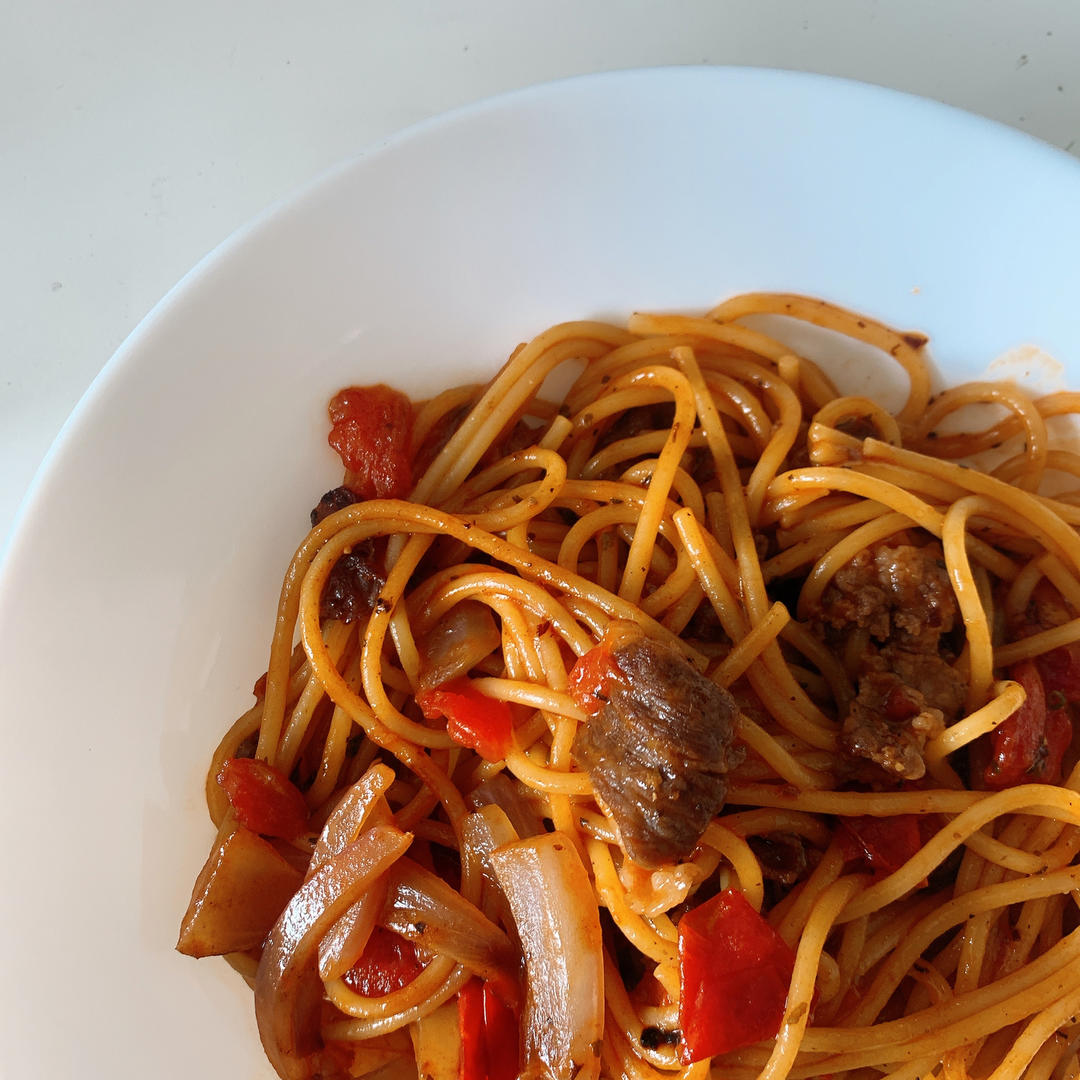 好吃到舔盘🔥那不勒斯风味意面