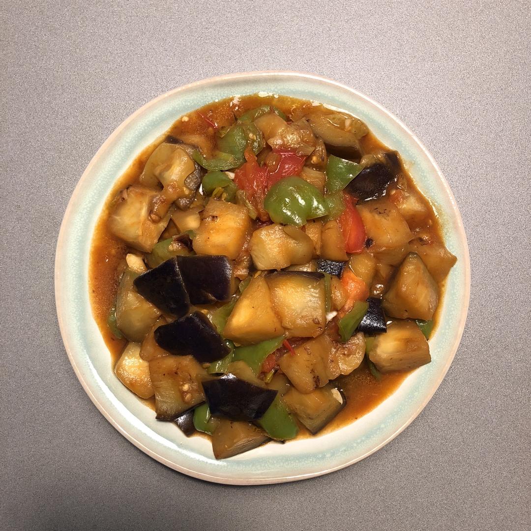 西红柿烧茄子