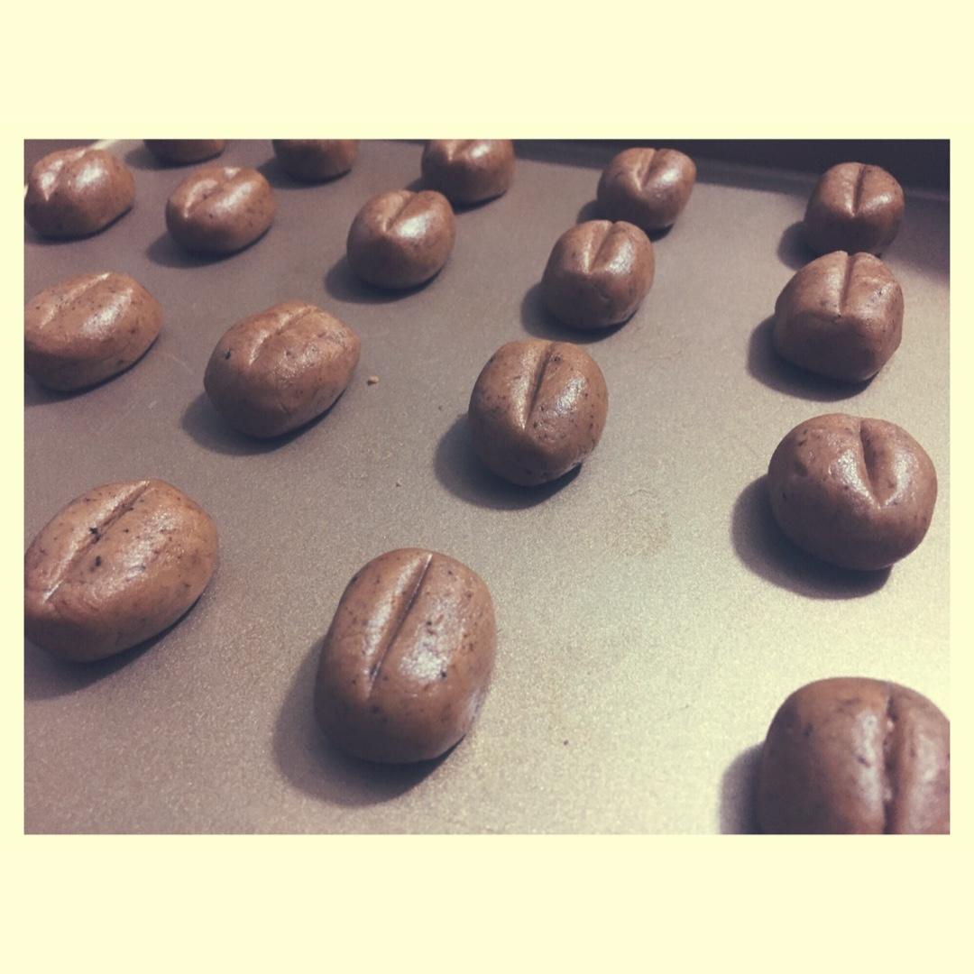 【咖啡豆豆饼干】简单的硬饼干