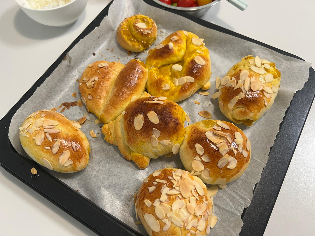 奶香贝贝南瓜馅(消耗水怡)