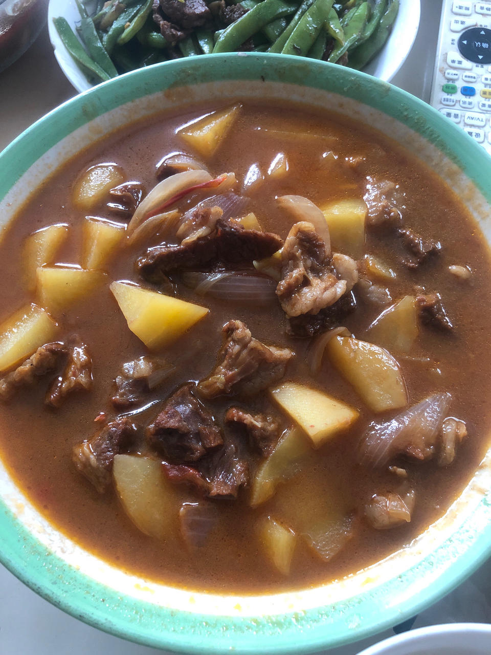 番茄土豆炖牛腩
