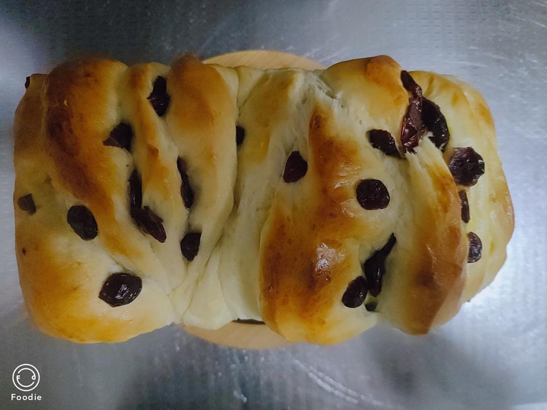 手撕蔓越莓炼乳吐司
