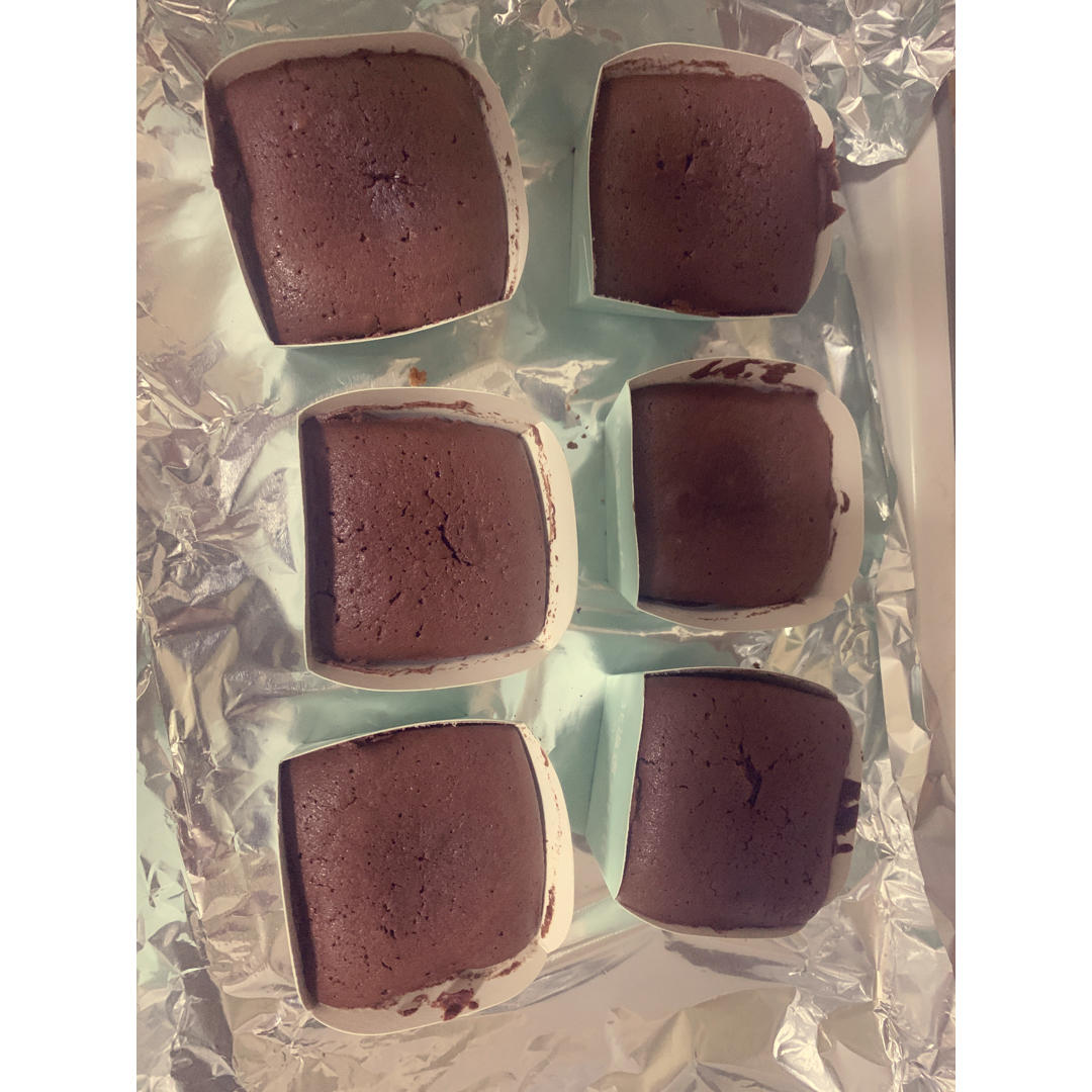 莫尼卡美食厨房：爆浆巧克力蛋糕