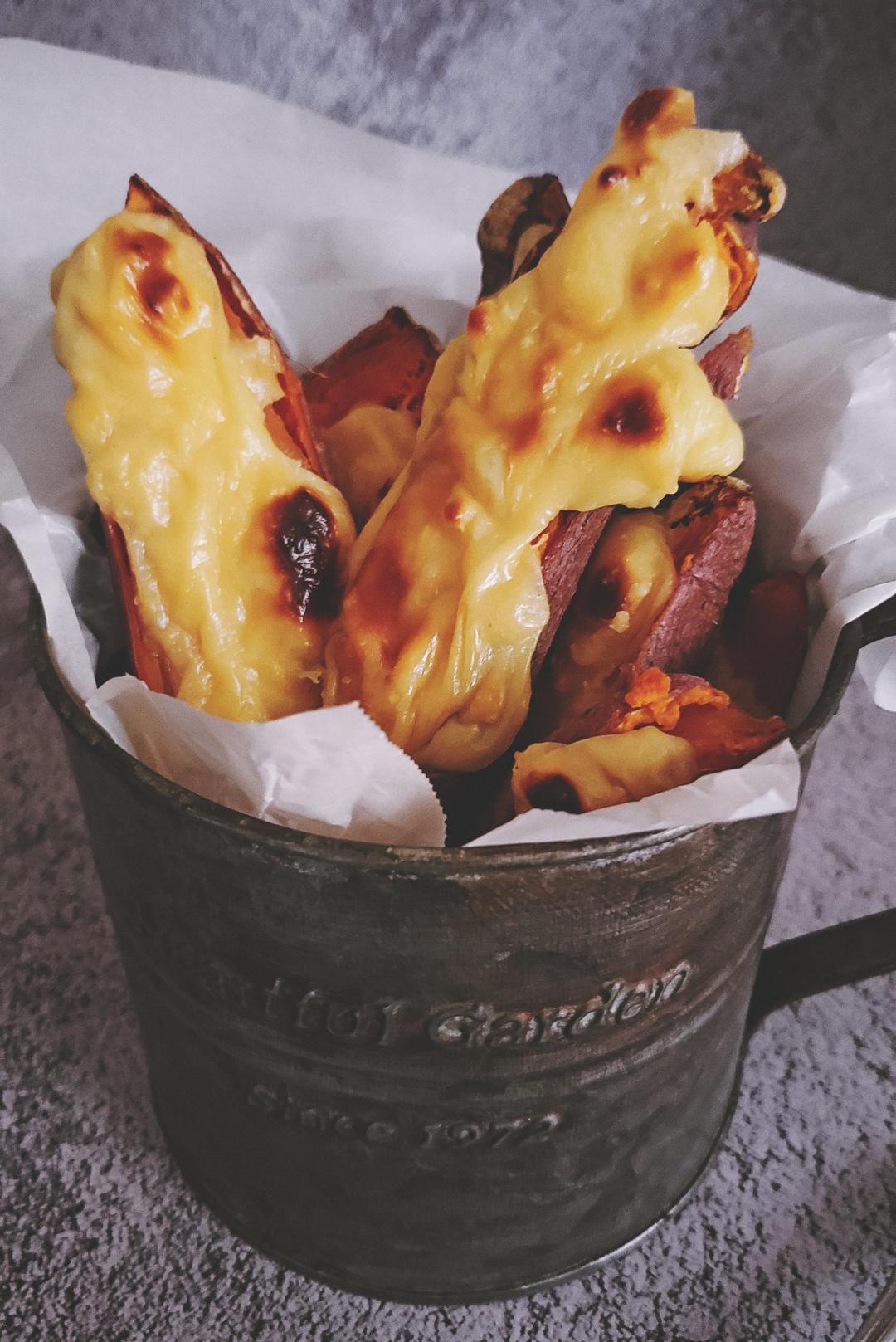 【北鼎烤箱食谱】熔岩烤红薯