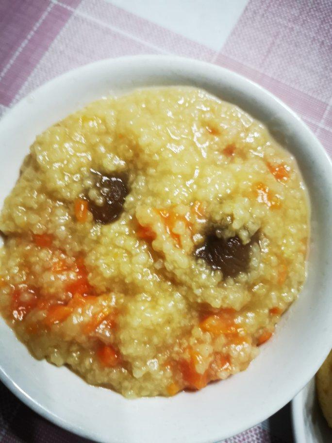 红枣桂圆小米粥