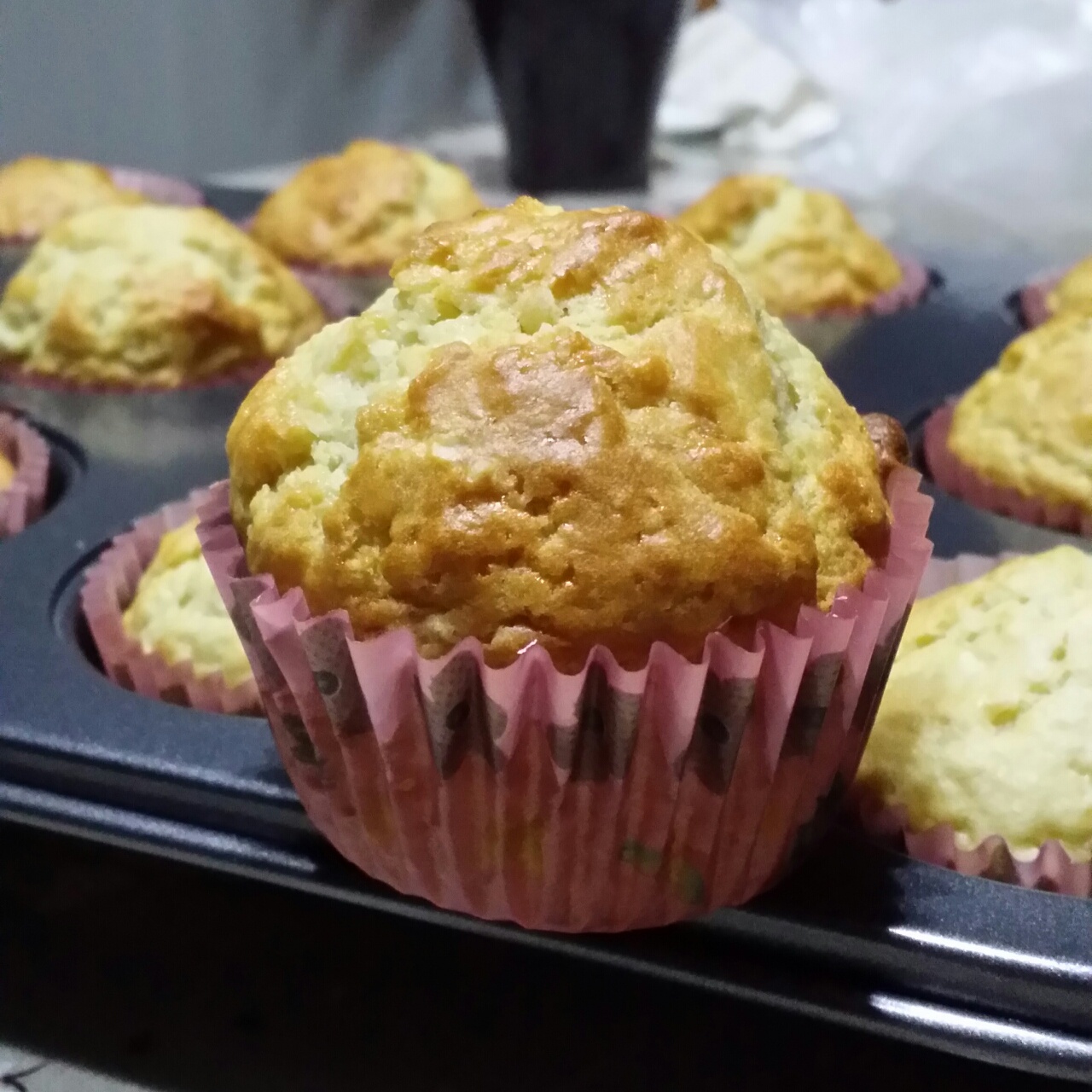 马芬 纸杯蛋糕cupcake香蕉松糕