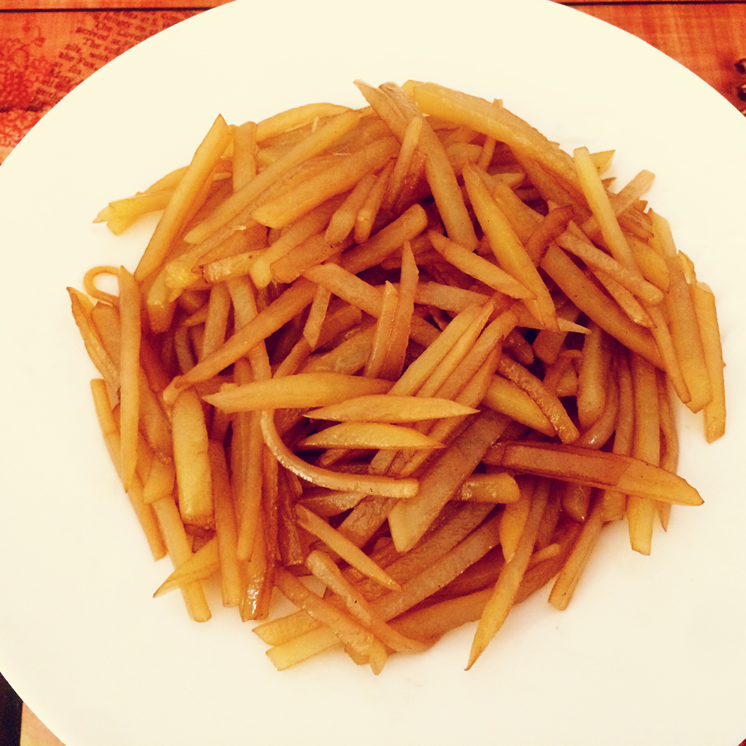 醋溜土豆丝