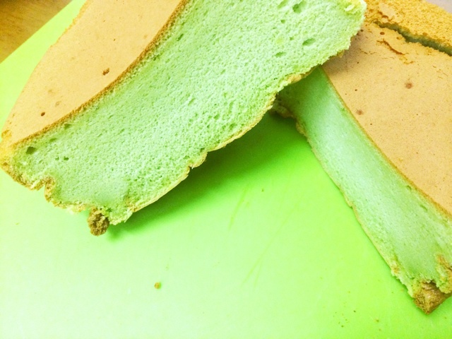 抹茶戚风蛋糕