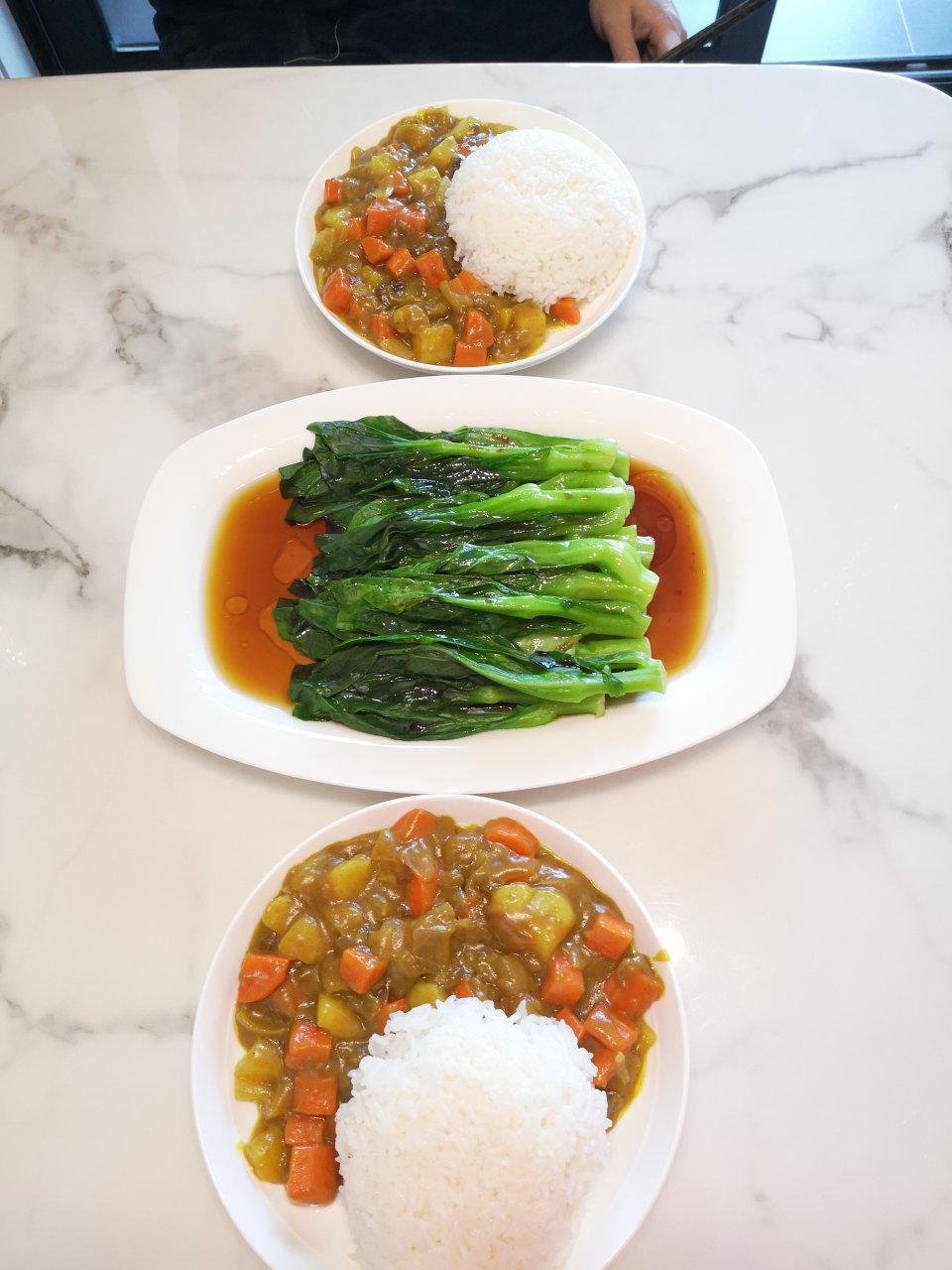 来来sweety做的咖喱饭