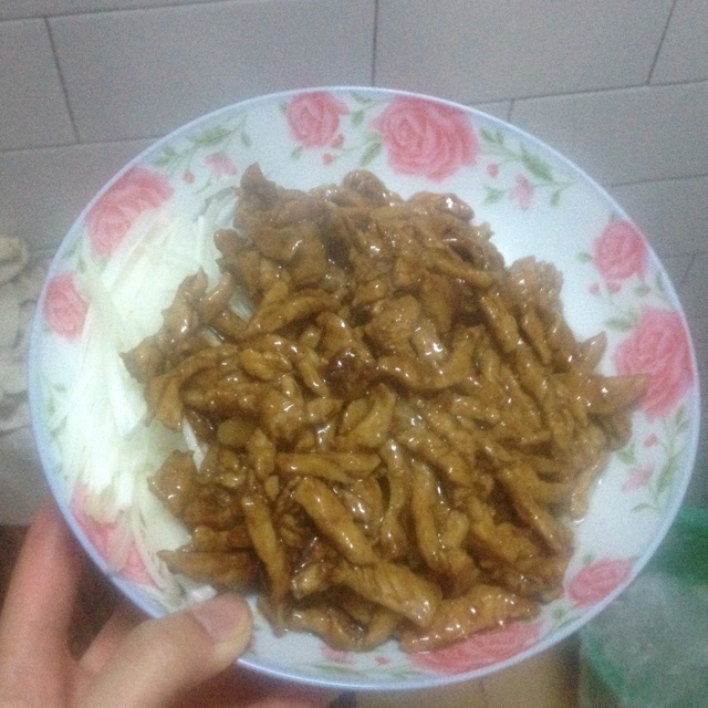 京酱肉丝