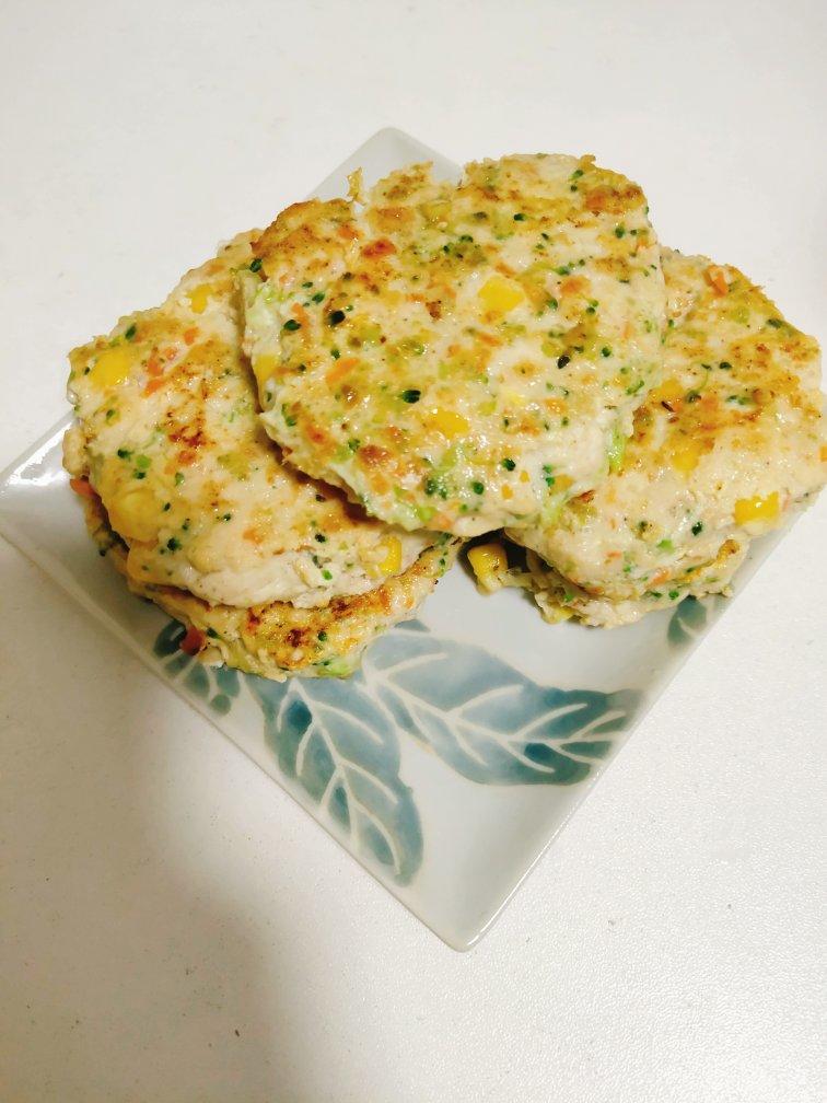 【蔬菜鸡肉饼】
