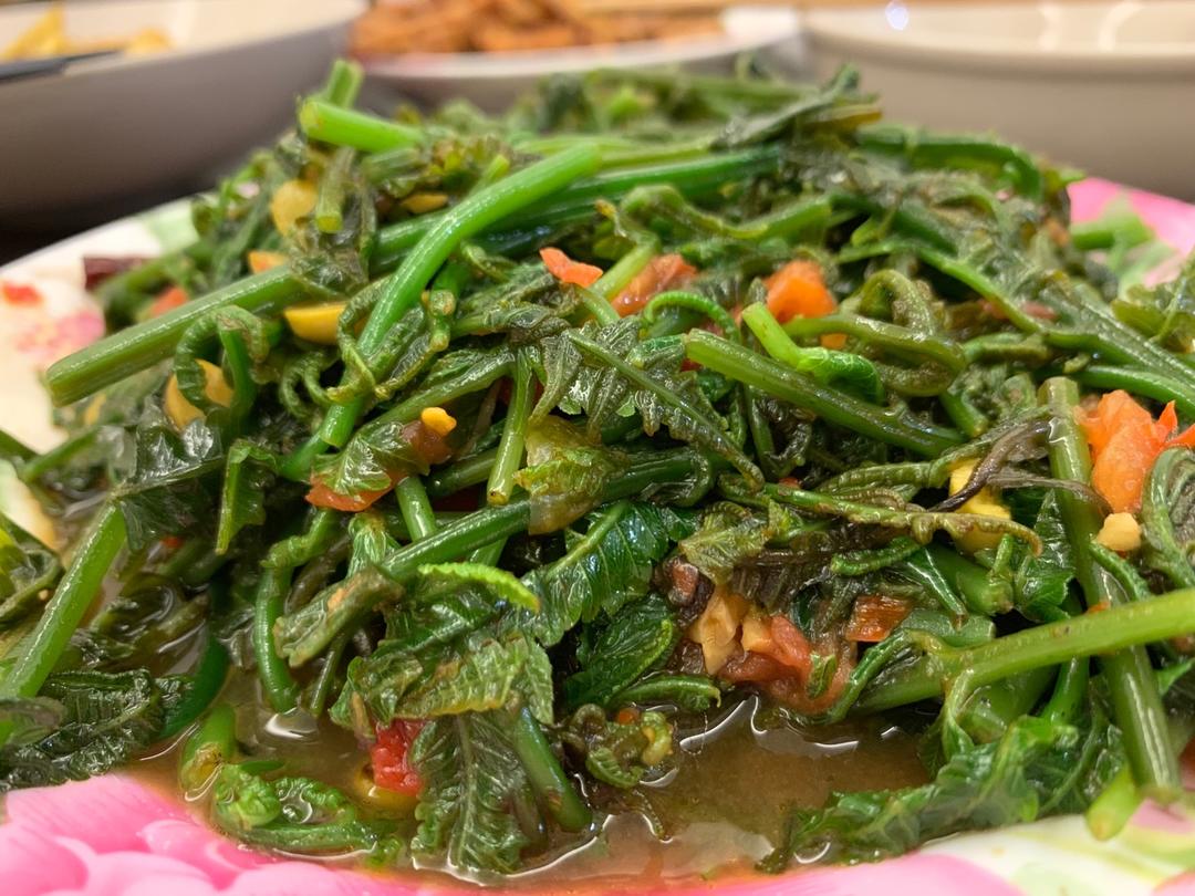 炒水蕨菜