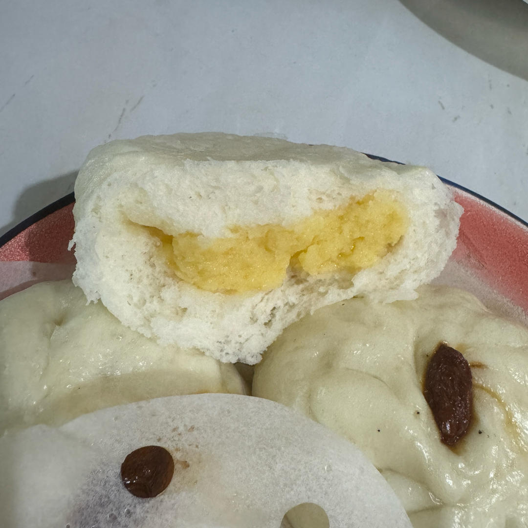 奶黄馅儿和奶黄包