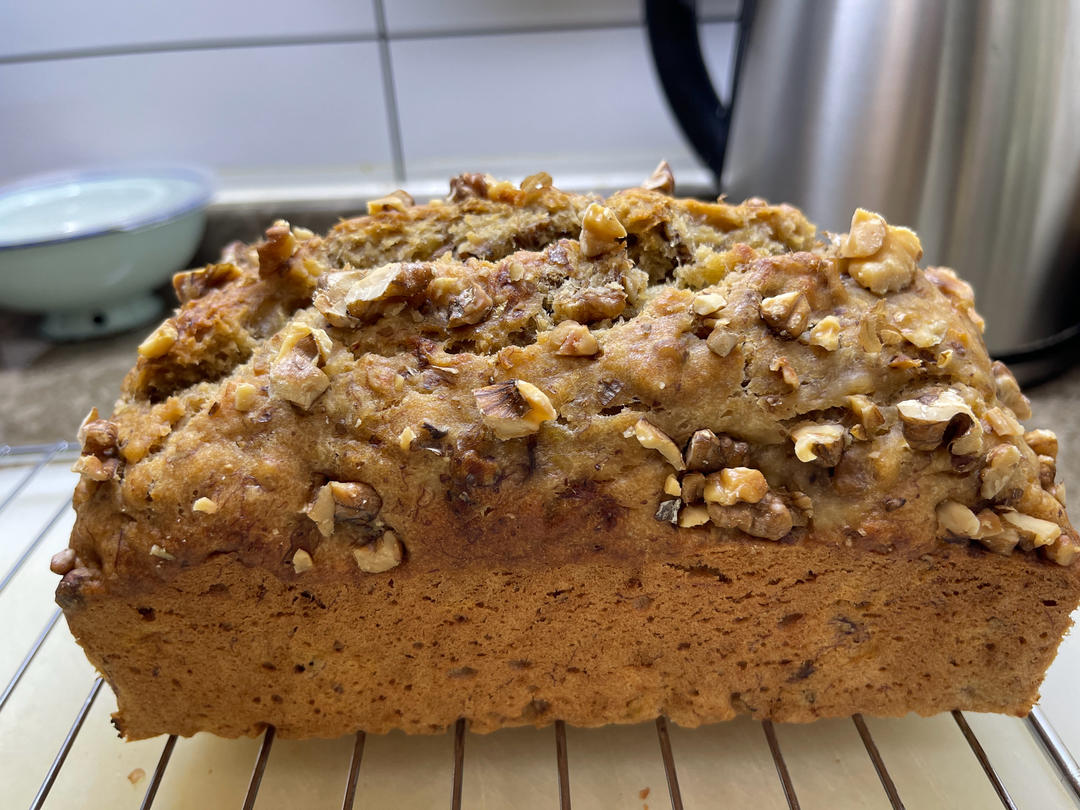 星巴克香蕉核桃蛋糕（starbucks banana walnut bread）