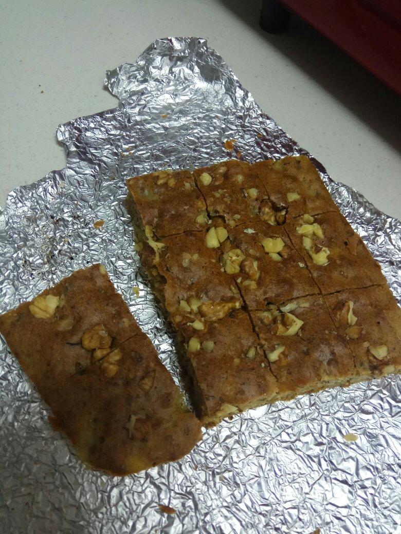 香蕉核桃蛋糕（低油少糖健康版）