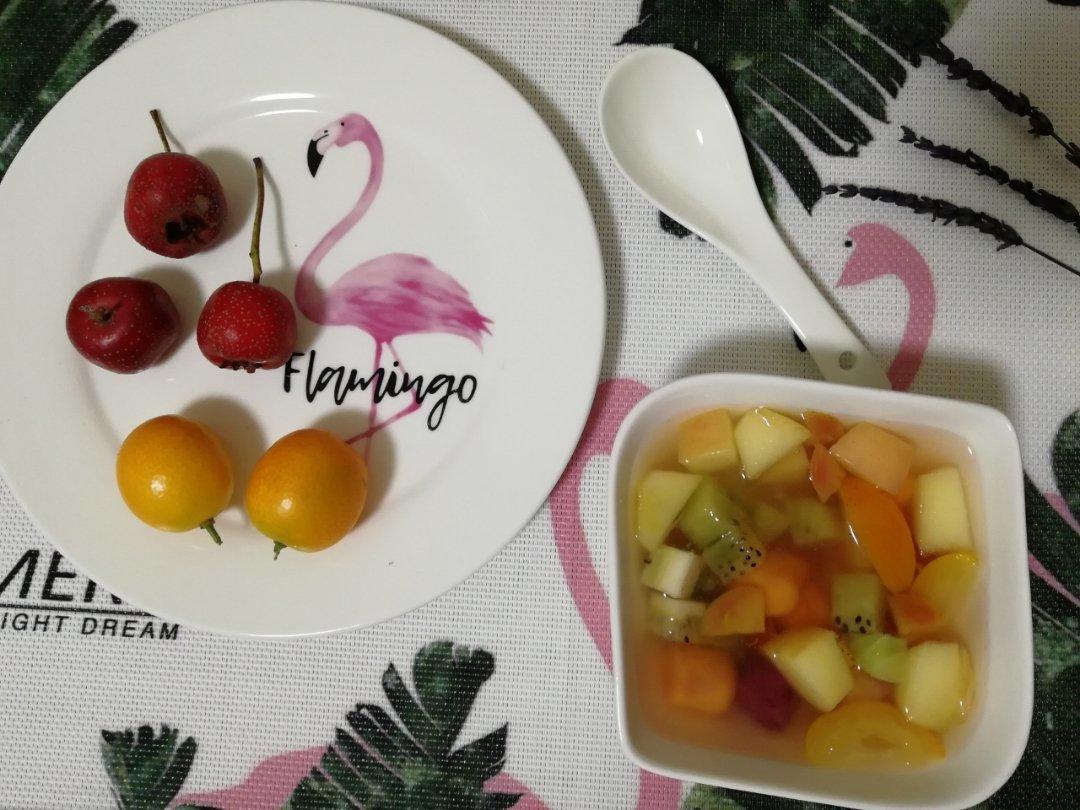 桃胶芋圆水果羹