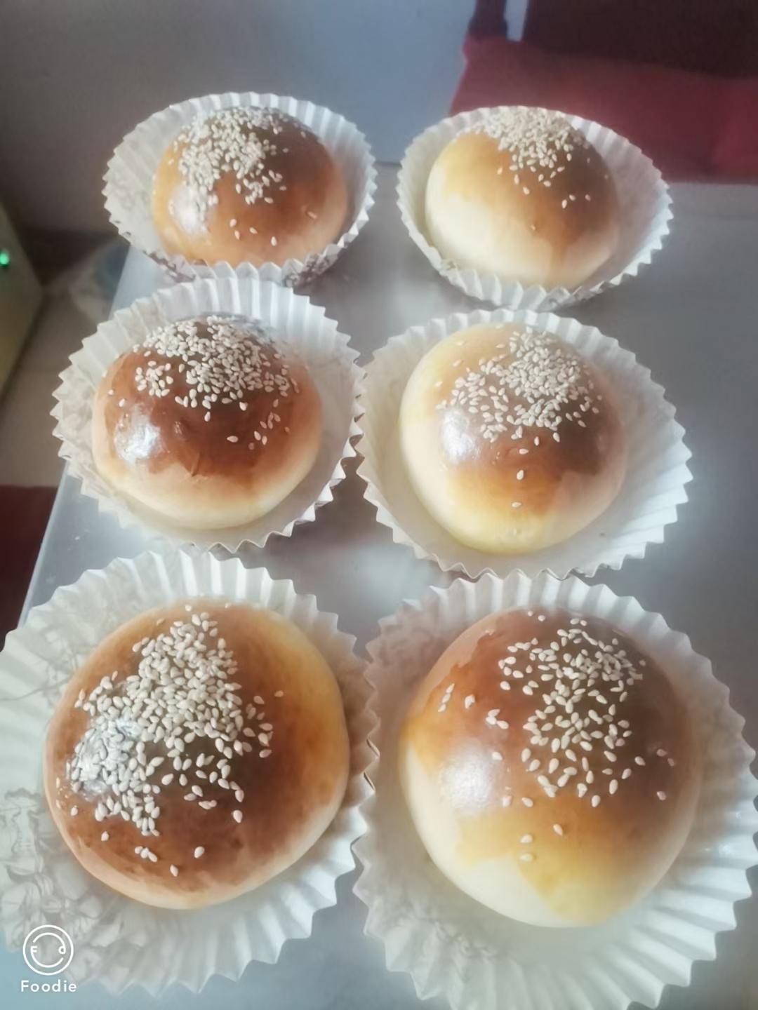 手揉面包详细贴:红豆面包