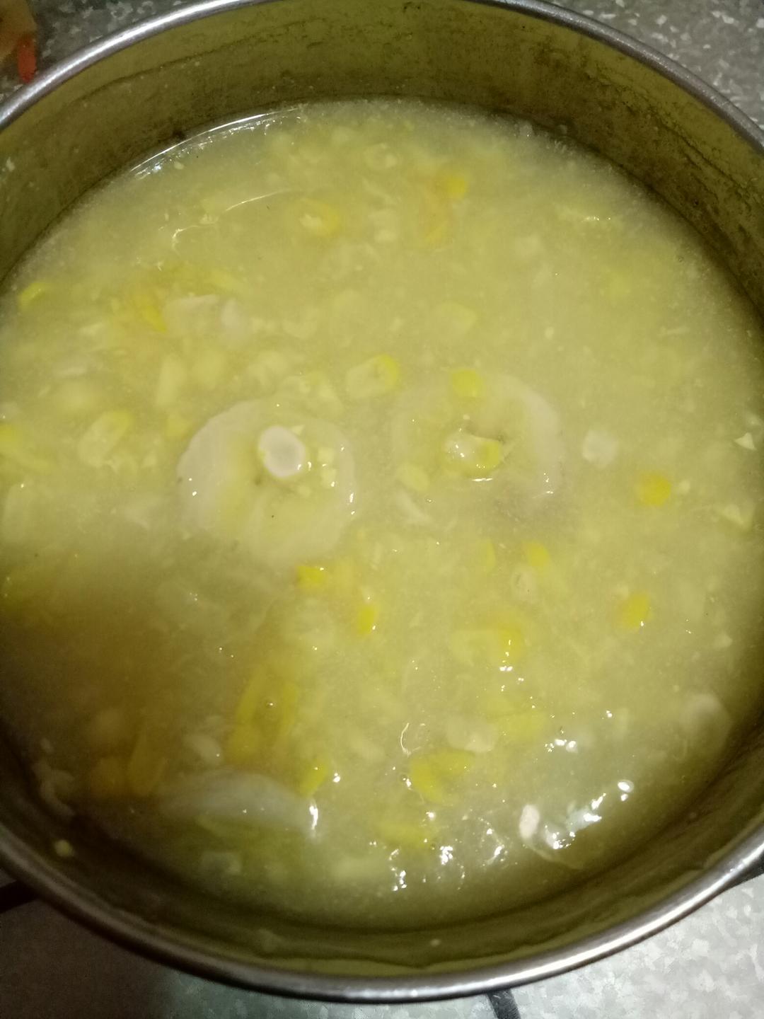 香蕉玉米羹