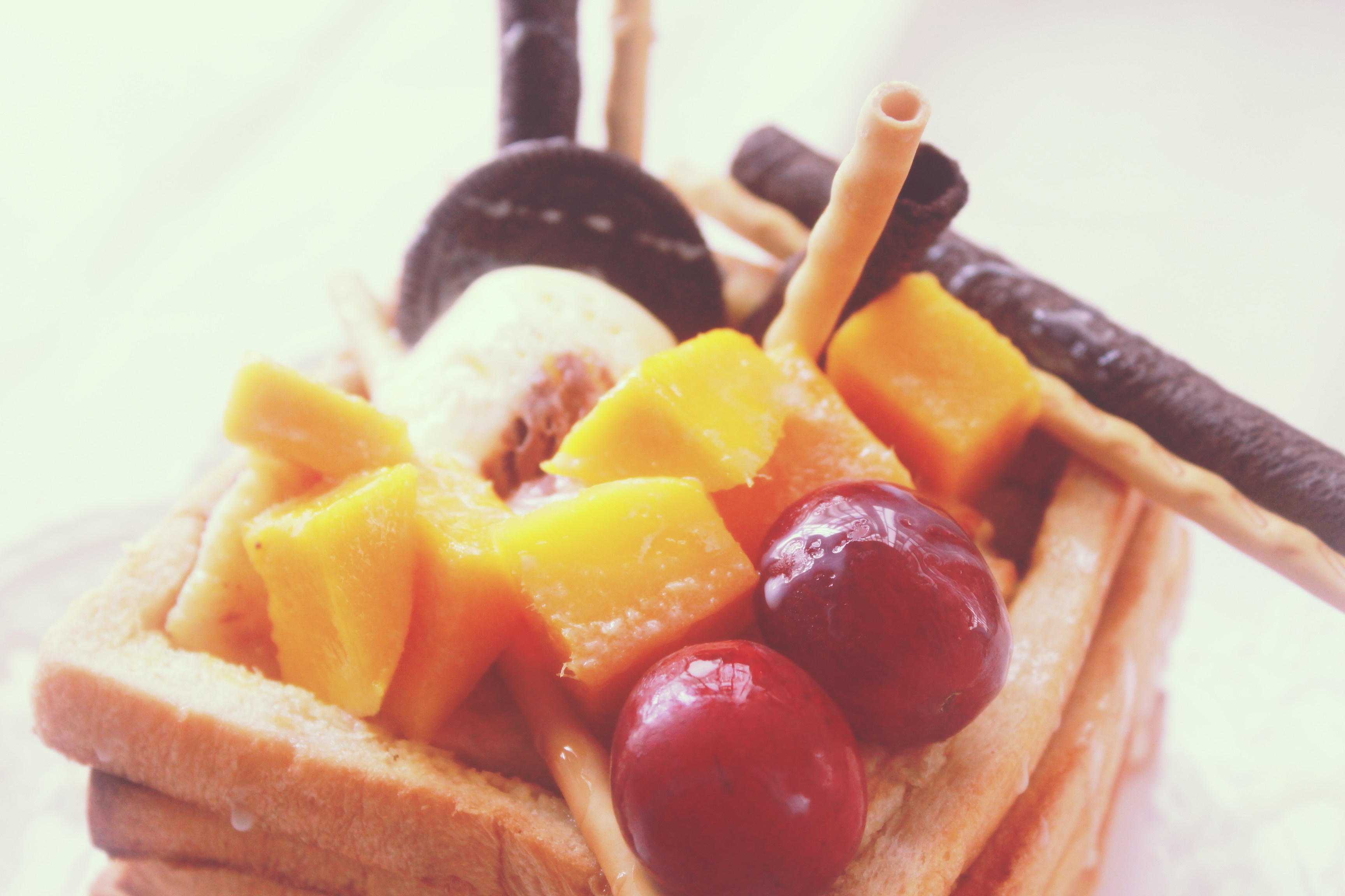 豪华厚多士 女朋友的下午茶