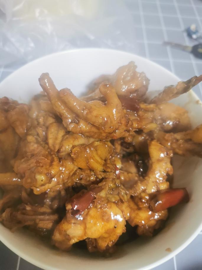 啤酒炖鸡爪鸡翅鸡小腿鸡全翅的做法