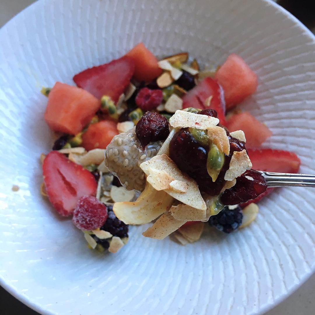 <万能公式>Chia seeds pudding (奇亚籽)