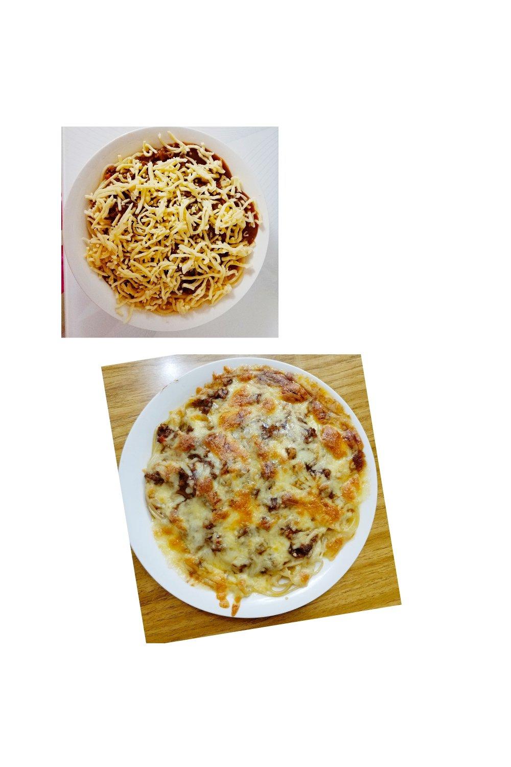 芝士肉酱焗意面