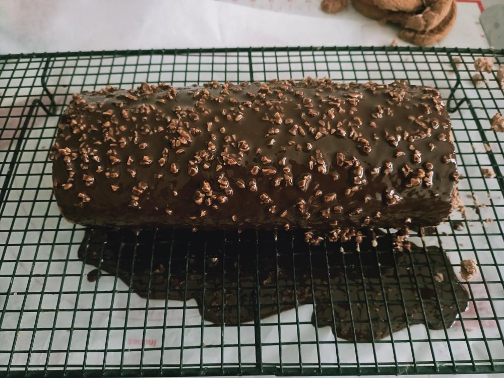 蛋糕卷打卡的做法