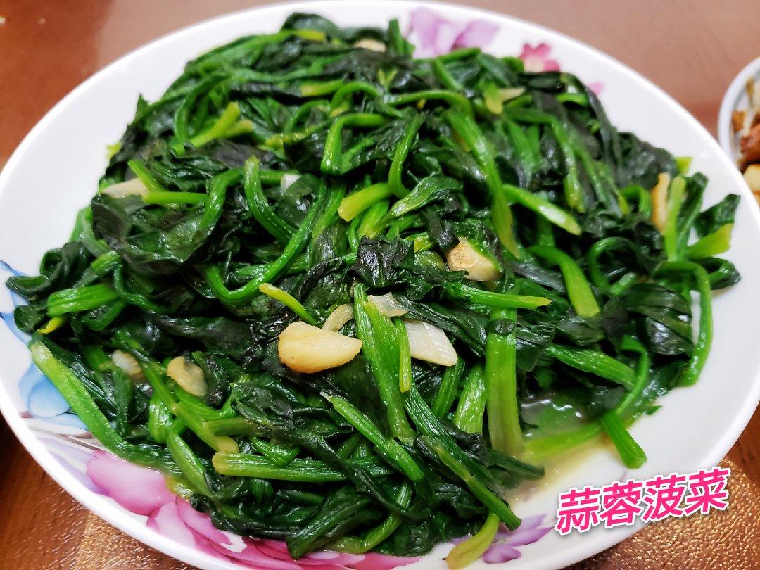 蒜蓉炒菠菜