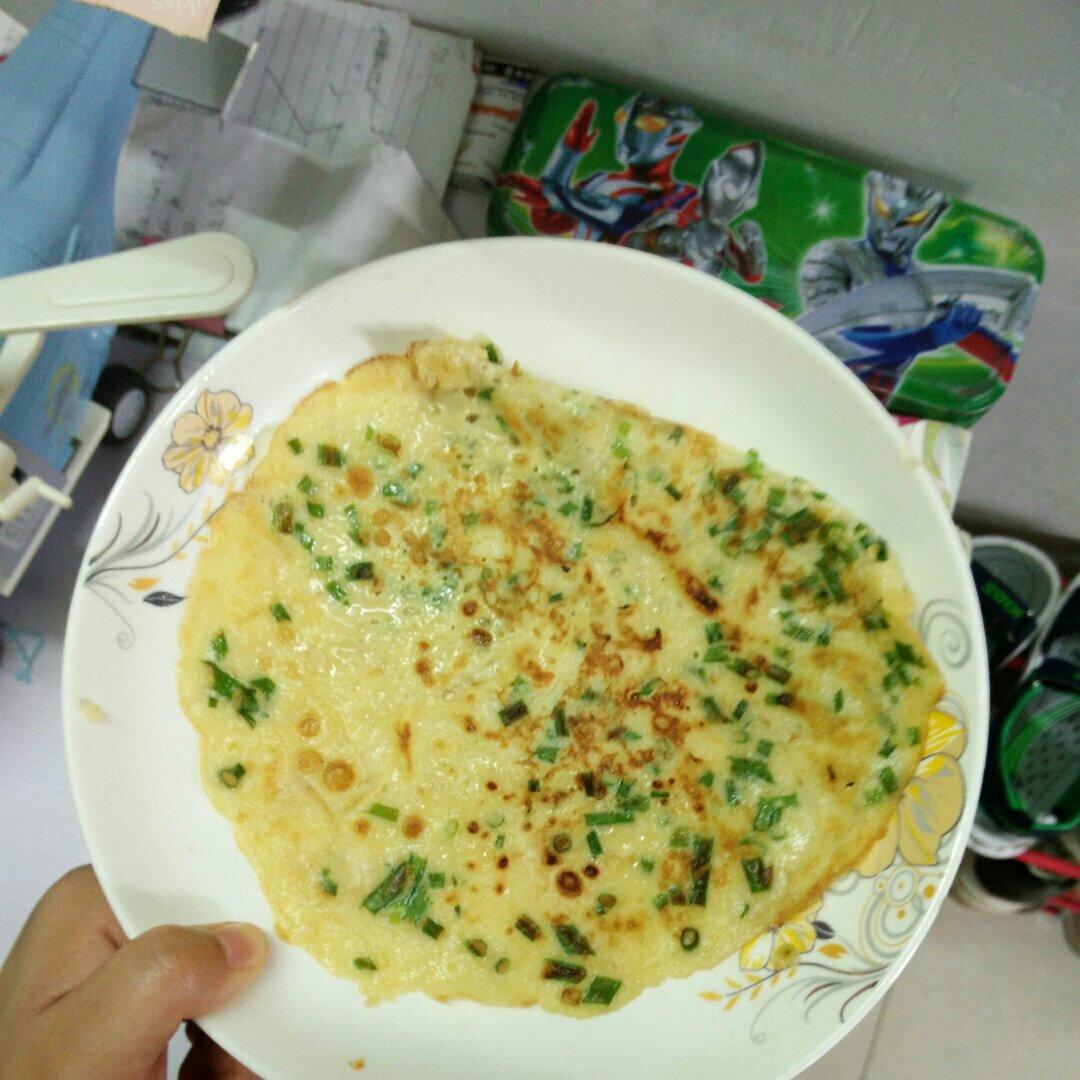 葱花蛋饼（快手营养早餐）