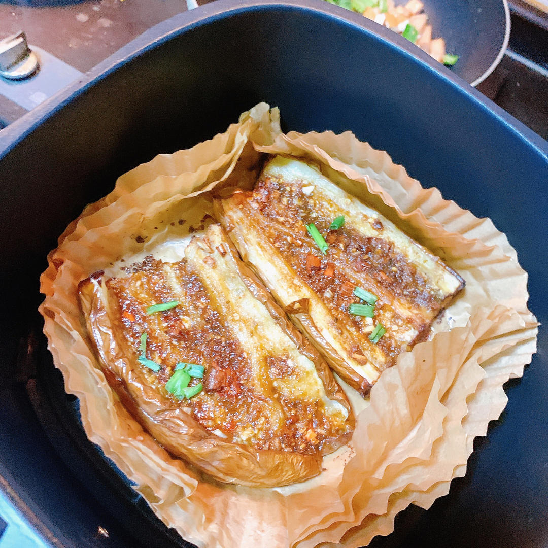 空气炸锅烤茄子