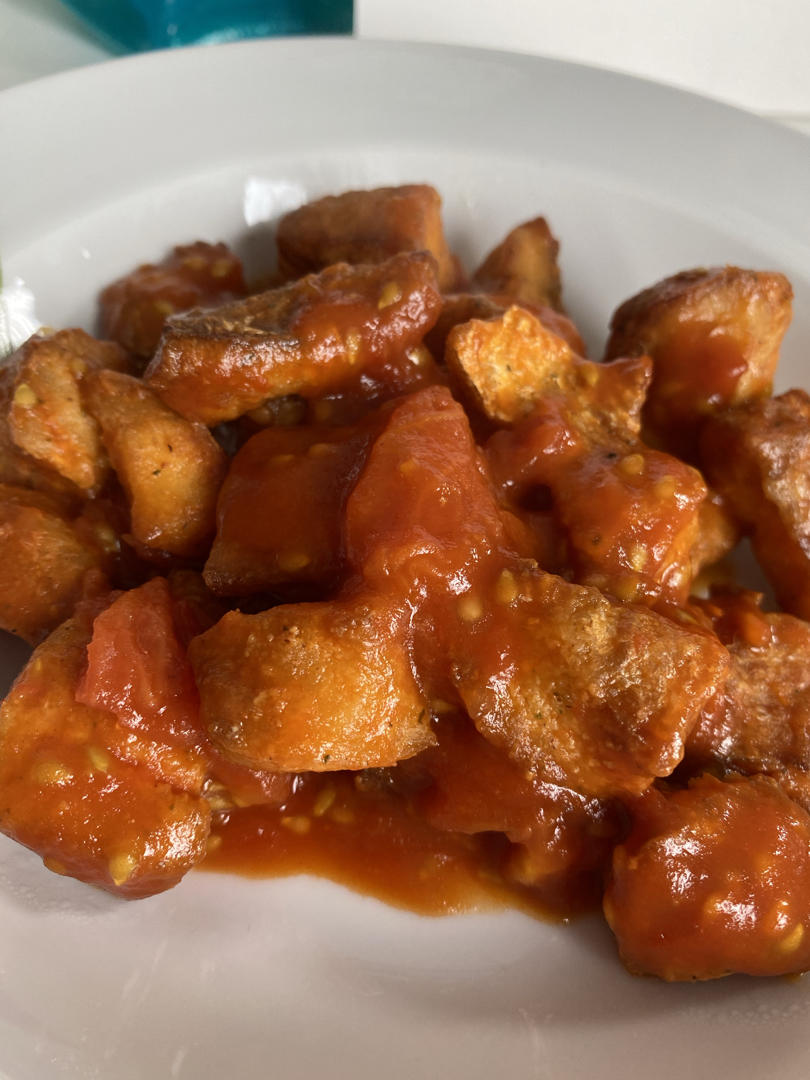 paradisezhang1做的番茄鱼块