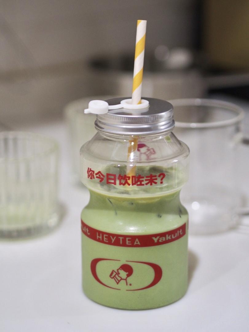 成熟口味抹茶拿铁