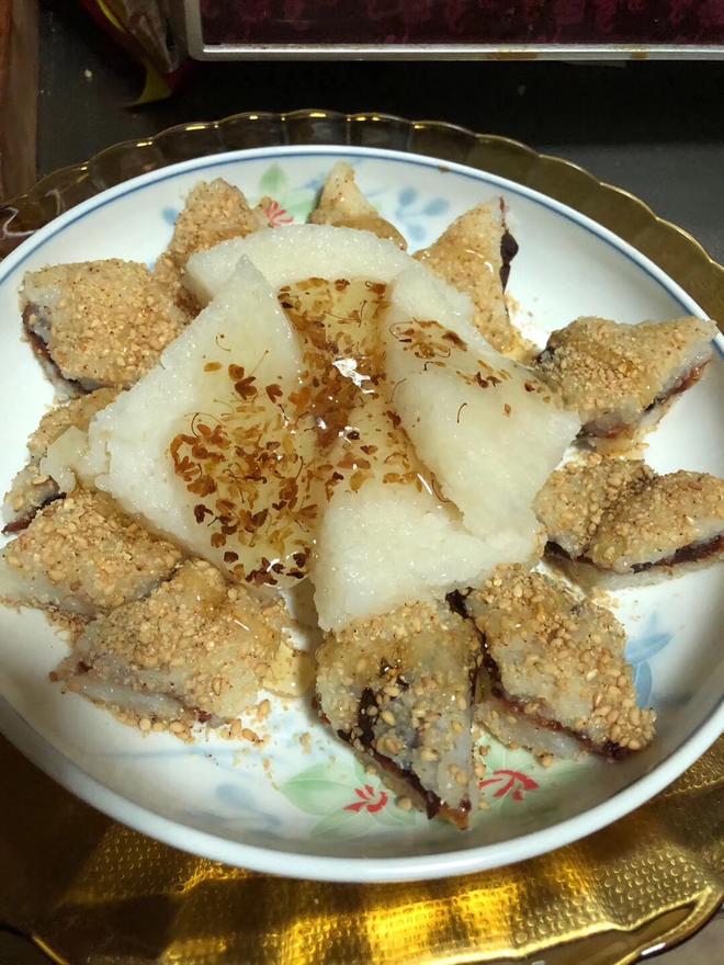 西安回民街蜂蜜凉粽子，凉糕的做法