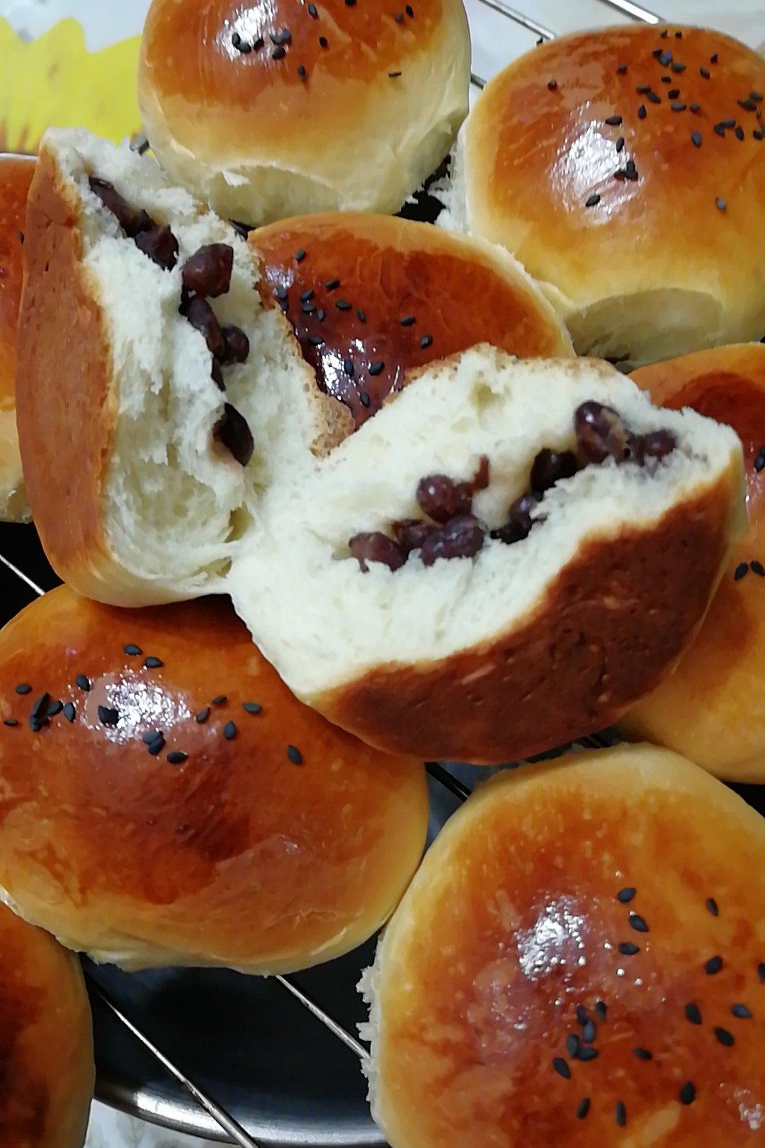 395407545做的豆沙面包