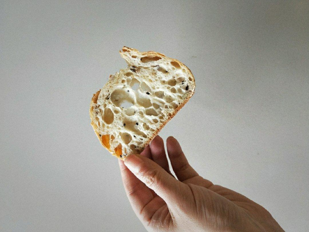 核桃全麦小欧包