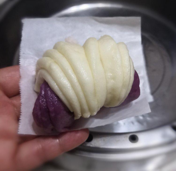 造型漂亮做法超简单的，花卷馒头