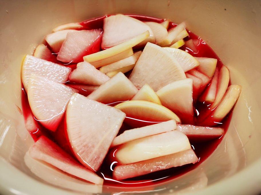 小玉尔啵做的韩式黄大根