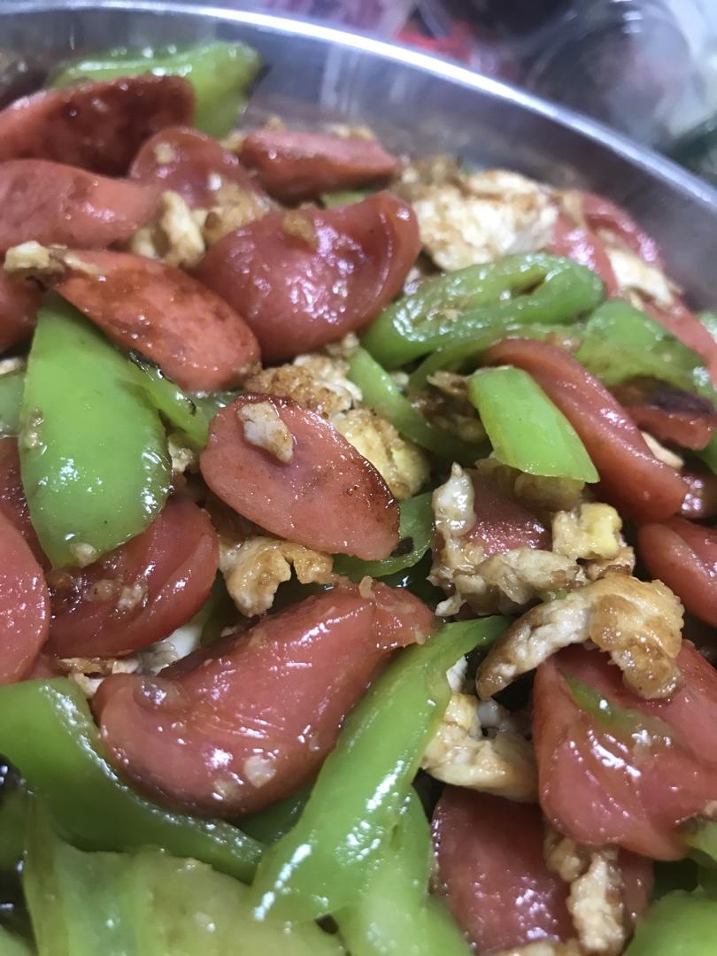 五分钟零失败❗️超好吃家常青椒火腿炒鸡蛋