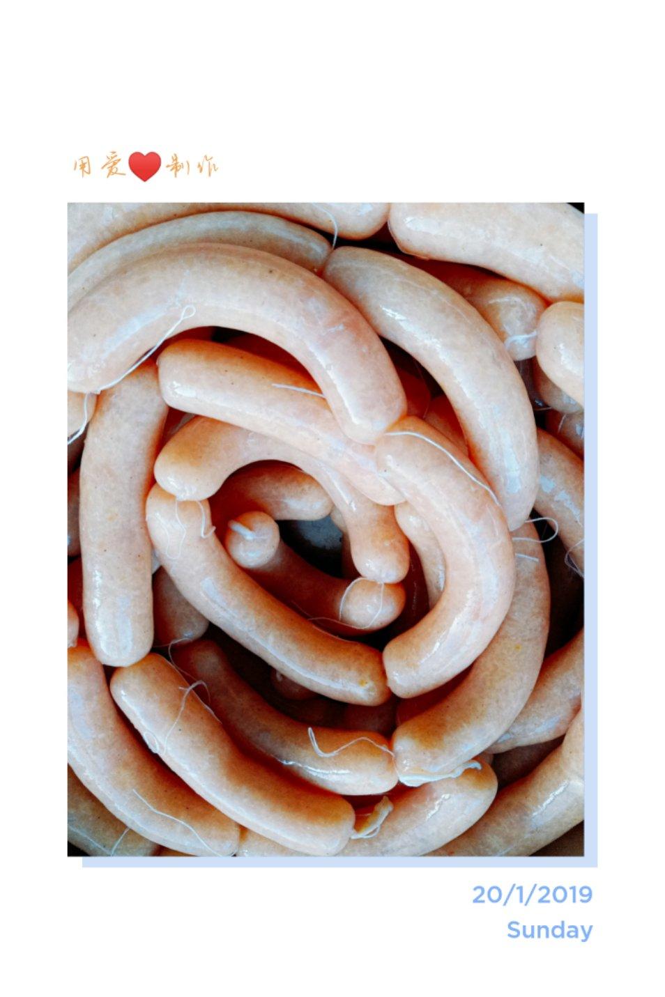 宝宝牛肉肠，鸡肉肠