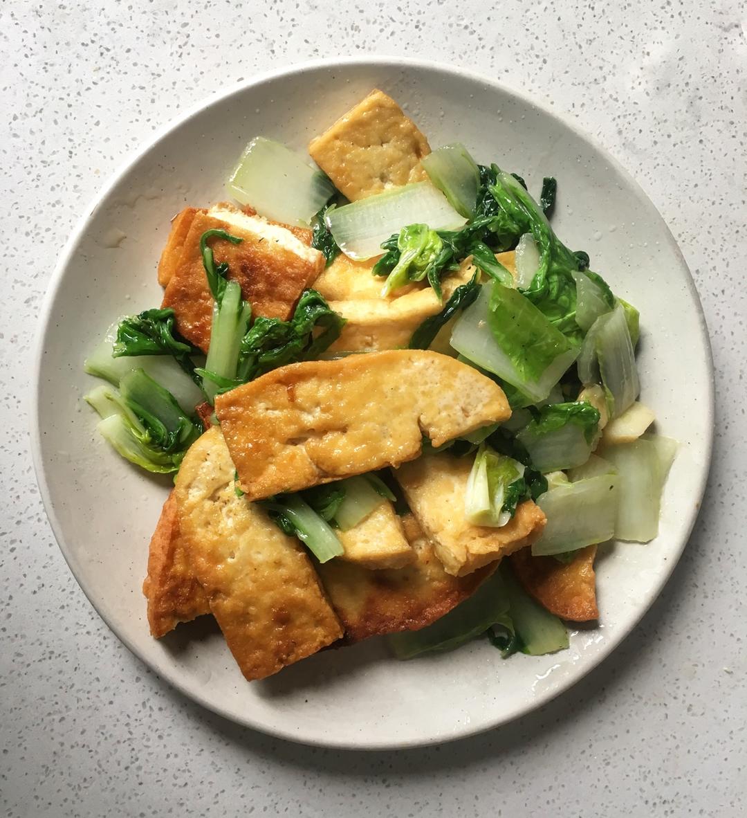 青菜豆腐