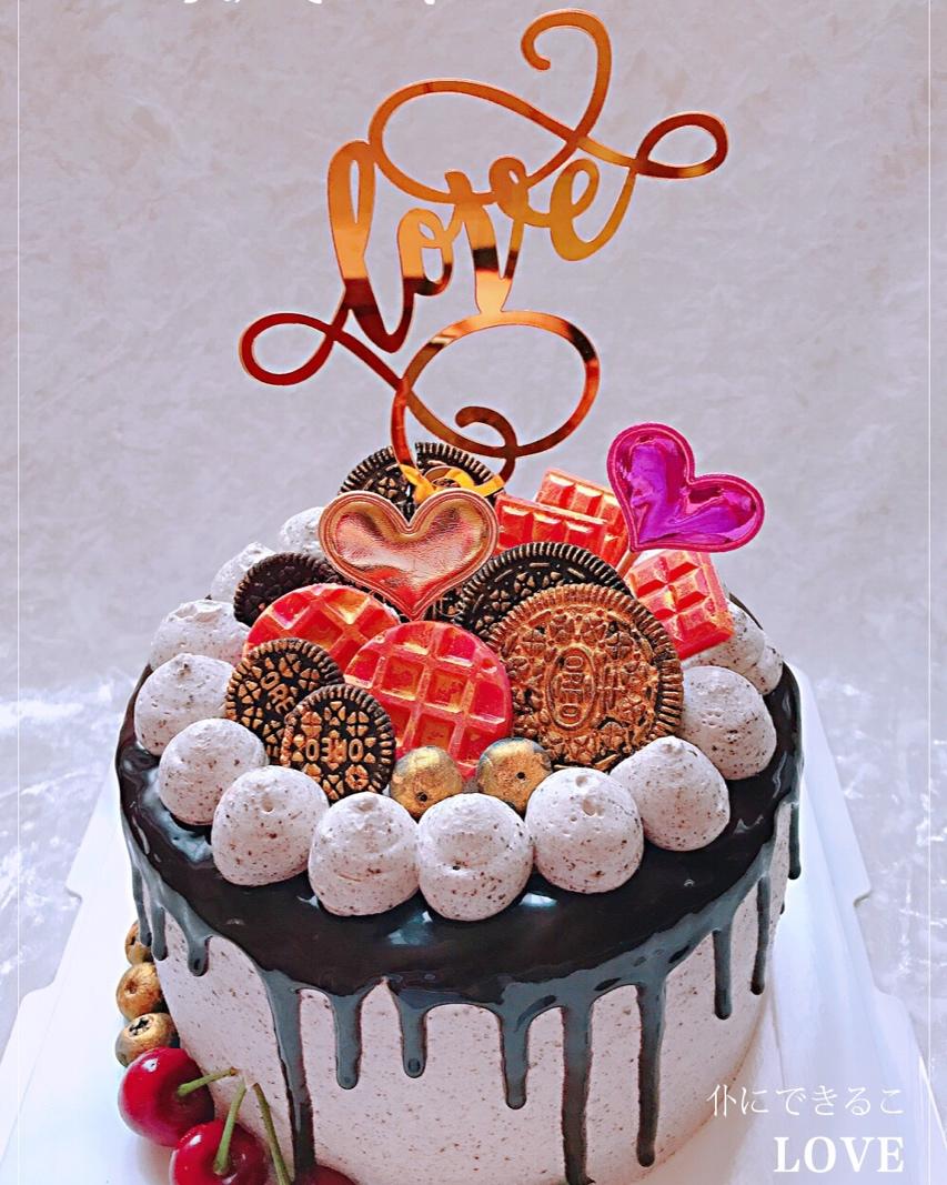 好吃到爆的奥利奥咸奶油蛋糕