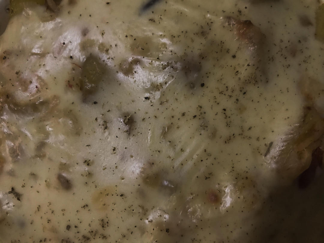 白酱鸡肉焗饭