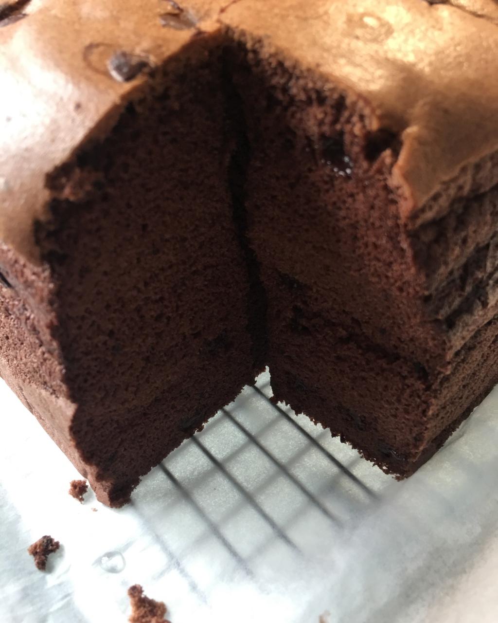 巨好吃的巧克力古早蛋糕