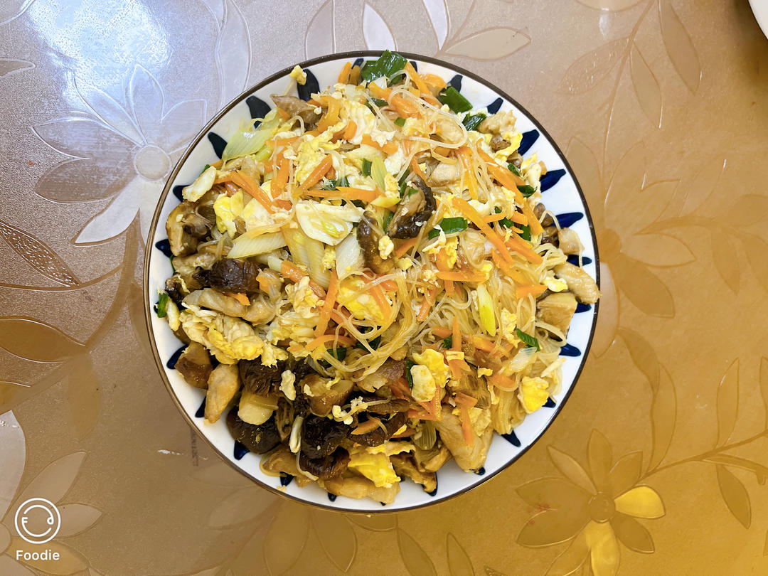 百搭杂菜炒米粉或任何粉