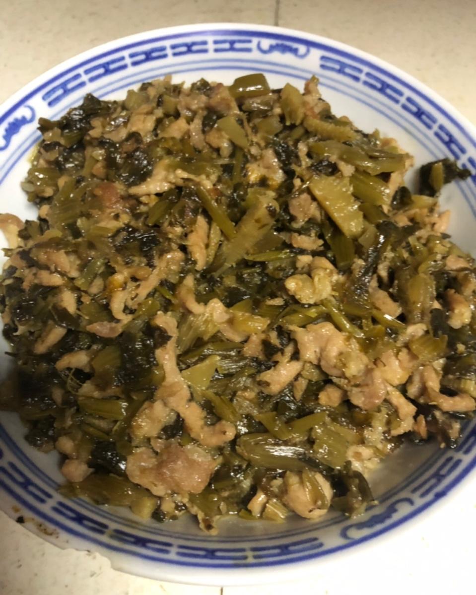 雪菜肉丝