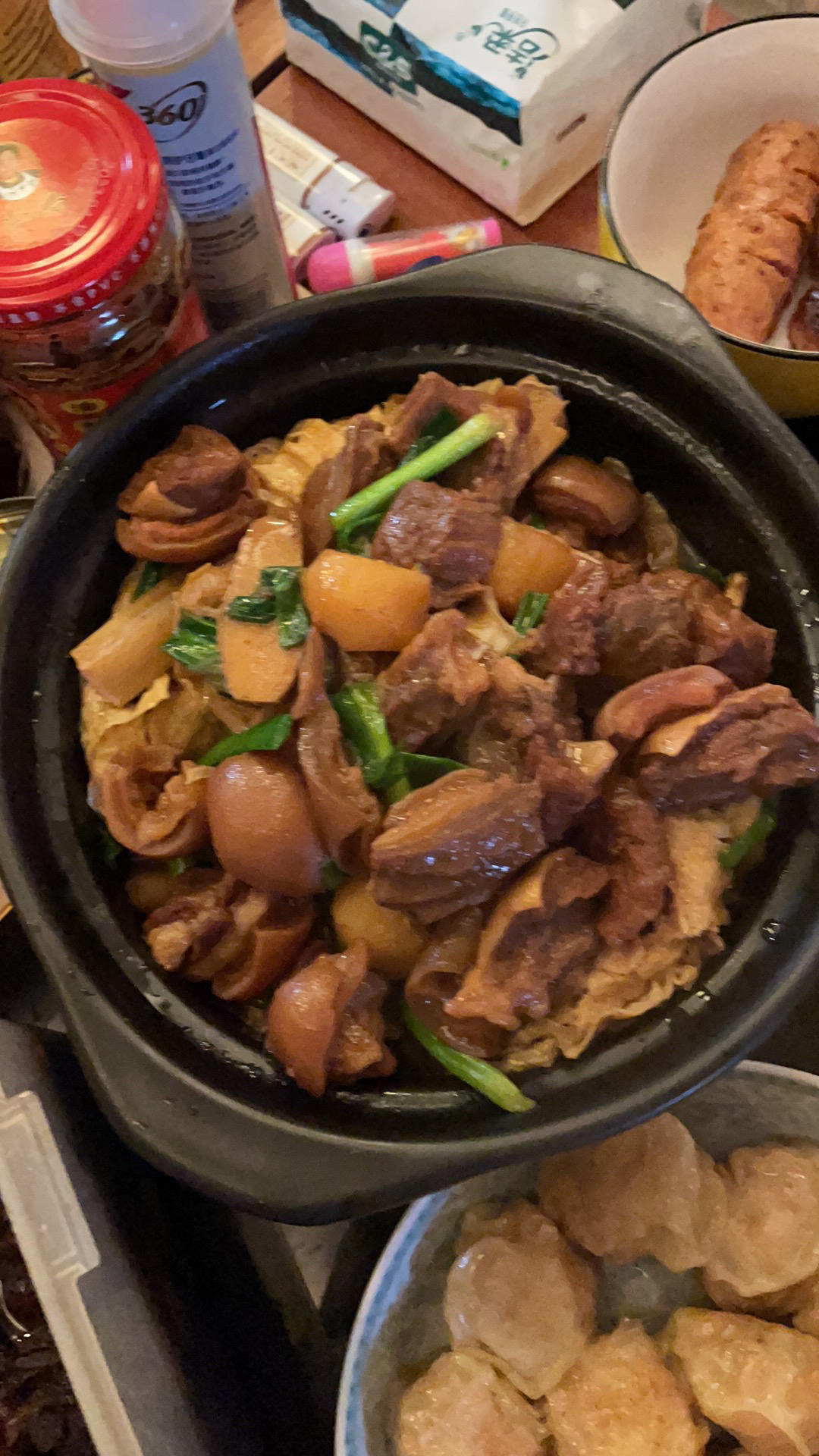 腐竹羊腩煲-广式煲