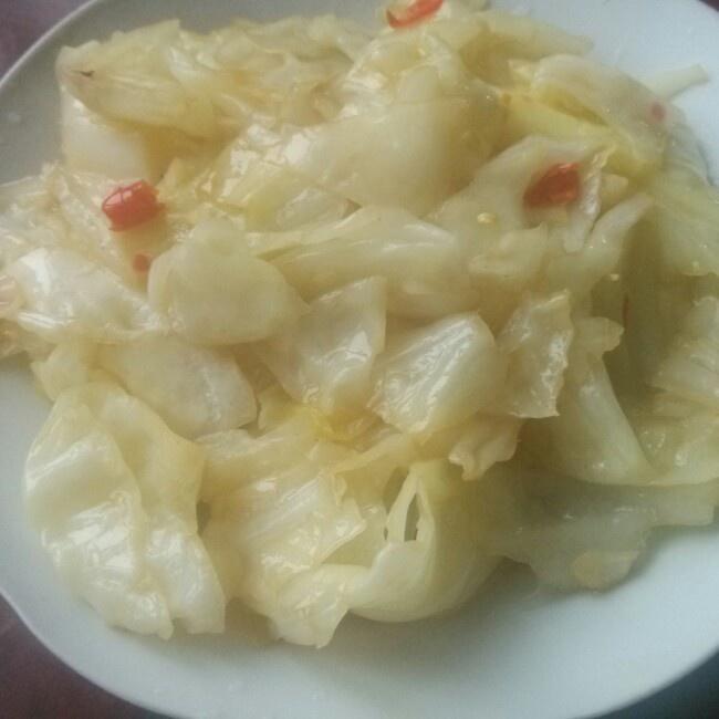酸辣包菜