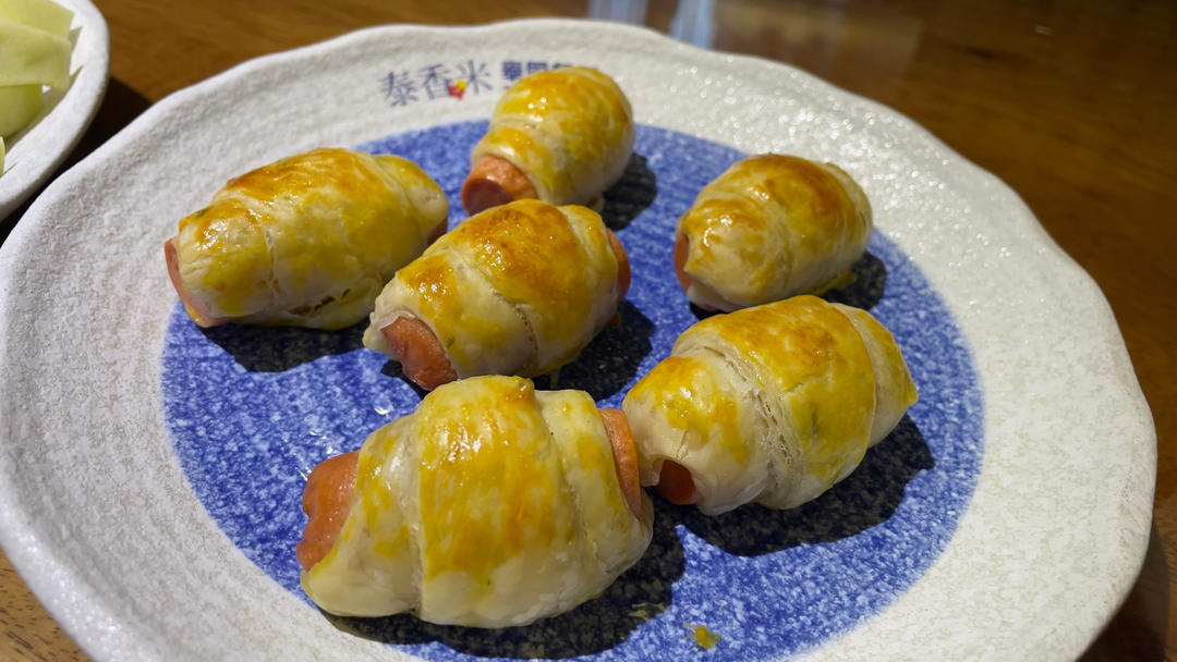 超级简单的葱香酥脆一口肠