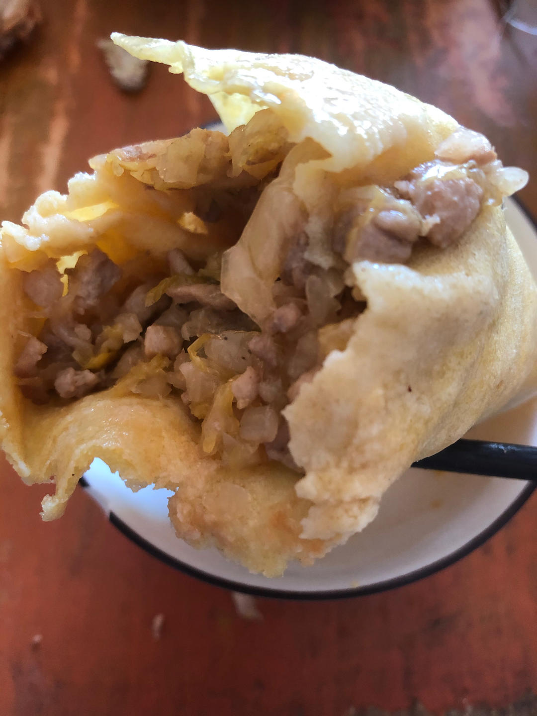 东北煎饼卷酸菜